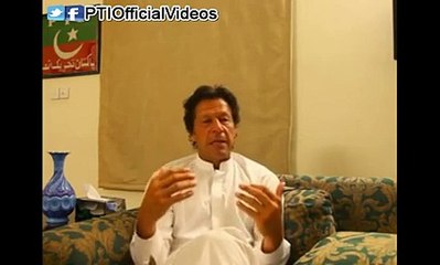 PTI Chairman Imran Khan Talks About Local Body Elections  (May 7, 2015)