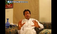 PTI Chairman Imran Khan Talks About Justice Wajih-Ud-Din And Party Election (May 7, 2015)