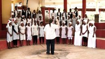 Ecole en choeur.  Académie de Mayotte. Chorale du Lycée du Nord, M'tsangadoua-Acoua