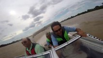 Un avion manque de s'écraser sur un bateau