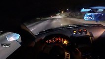 Une Nissan 350Z slalome entre les voitures à  200 km/h