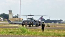 Philippine Air Force Pilot Perform Flight Test of AH-1W SuperCobra Attack Helicopter