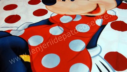 Lenjerii de pat - Lenjerie pat Disney Minnie Mouse
