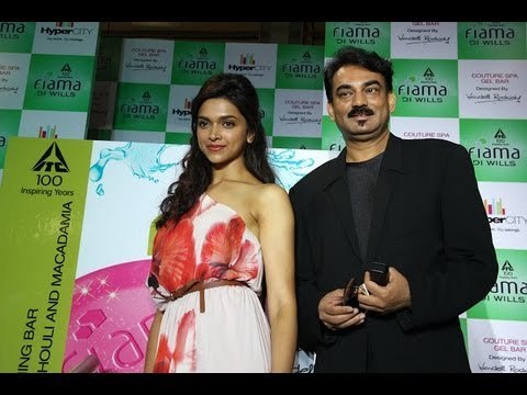 Hot Deepika Padukone & Wendell Rodricks launch Fiama Di Wills' Signature Collection