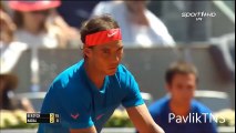 Rafael Nadal vs Tomas Berdych highlights - Madrid 2015 - ateeksheikh