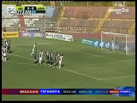 ΑΕΛ-Απόλλων 0-1 2014-15 Ώρα Thessalia tv 2η αγ. Πλέιοφ