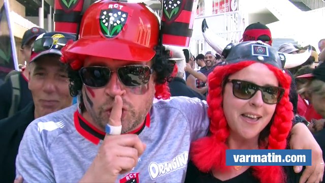 Les supporters toulonnais ravis de la victoire contre Castres