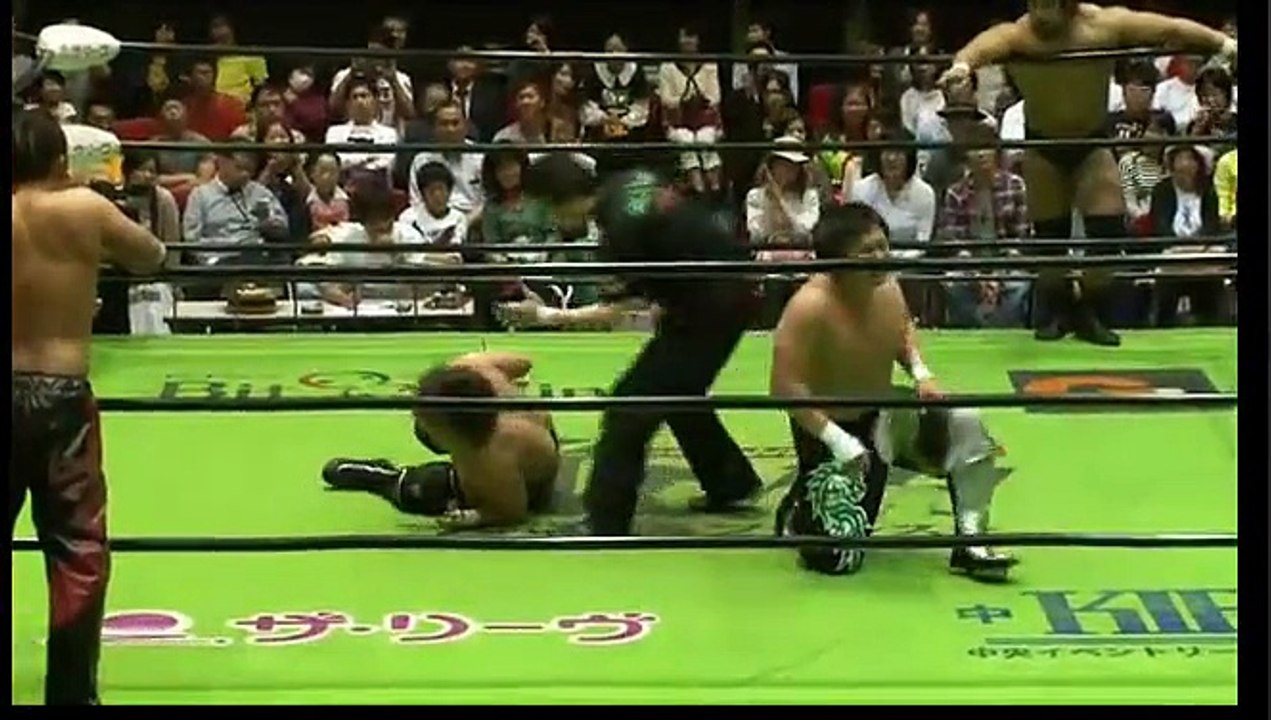 Naomichi Marufuji & Katsuhiko Nakajima vs. Daisuke Sekimoto & Kazuki Hashimoto (NOAH)