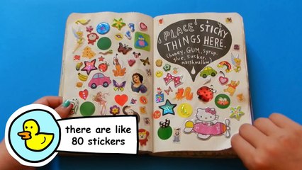 Finished Wreck This Journal (pop up video)