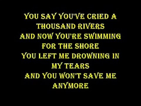 I'll Be There For You Lyrics On Screen by Bon Jovi