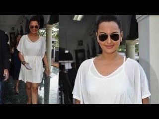 'Dabangg 2'  Sonakshi Sinha  Arriving at the Horse Racing Track at Gitanjali Race