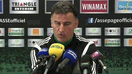 Foot - L1 - ASSE : Galtier revient sur sa sortie
