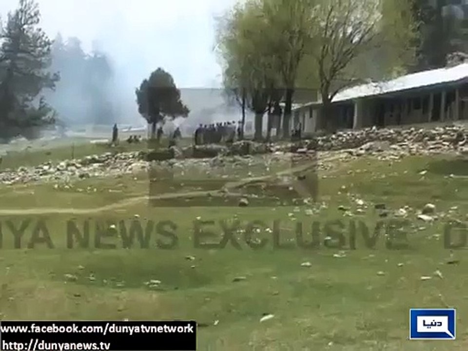 Exclusive Footage of Gilgit Helicopter Crash