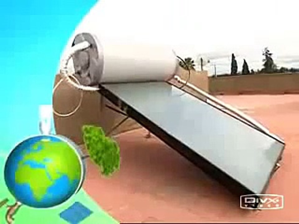 Chauffe eau solaire سخانات المياه بالطاقة الشمسية