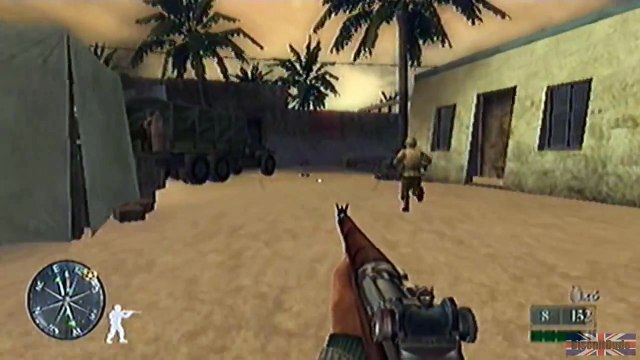 Call of Duty 2 Big Red One - Tunisia, Mission 4 [1/2]