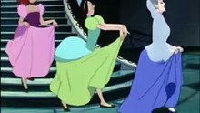 Cinderella-stepsisters spoil her dress