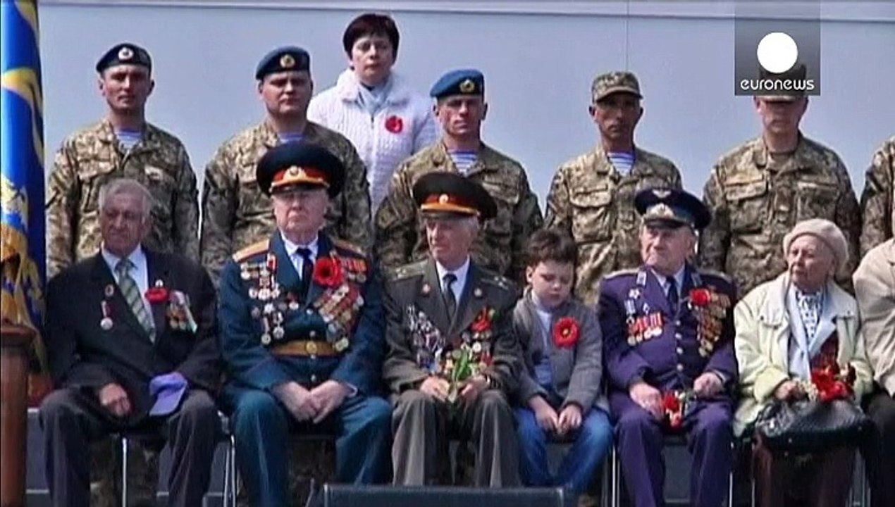 Як відзначили День перемоги у Києві та у Донецьку