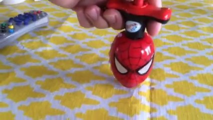 Spinning Top Spiderman Crazy Frog