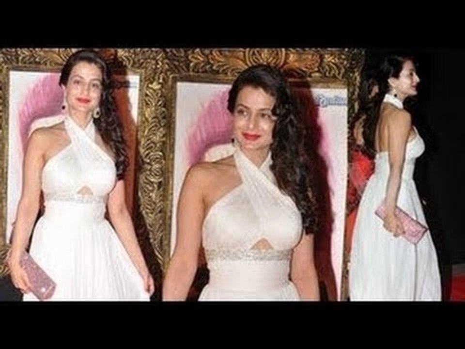 Bollywood BABE Amisha Patel - Jab Tak Hai Jaan Premiere At Yash Raj Studios SPECIAL Theatre