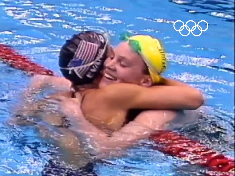 Unorthodox Freestyle Swimming Icon Janet Evans - Seoul 1988 Olympics