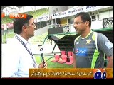 PAKISYAN Vs BANGLADESH, CRICKET SERIES, WAQR YOUNAS EXCLUSIVE INTERVIEW ON GEO, 9 MAY, 2015