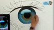 Amazing Hand Art   Painting looks like real Eye