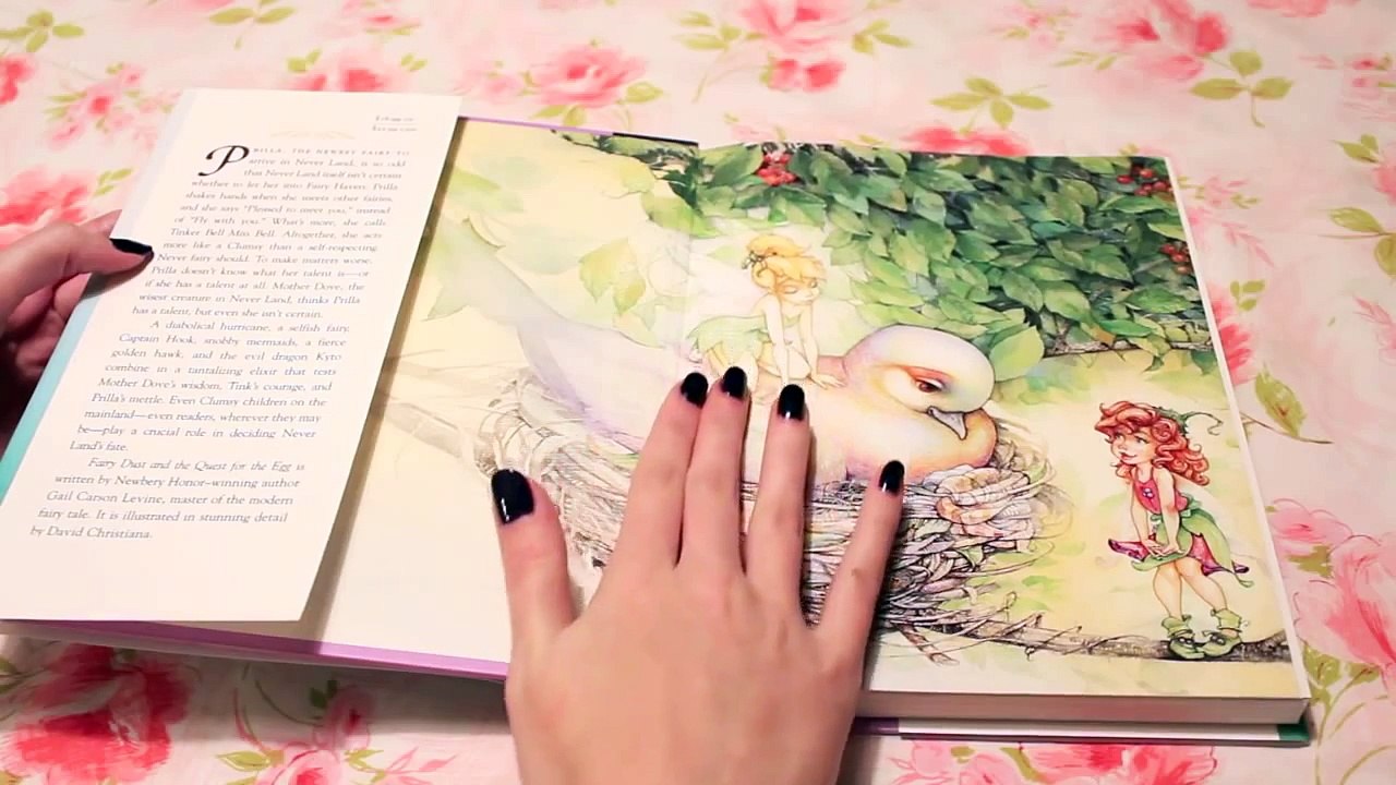 Disney Fairies Softly Spoken (ASMR page turning + whispering)
