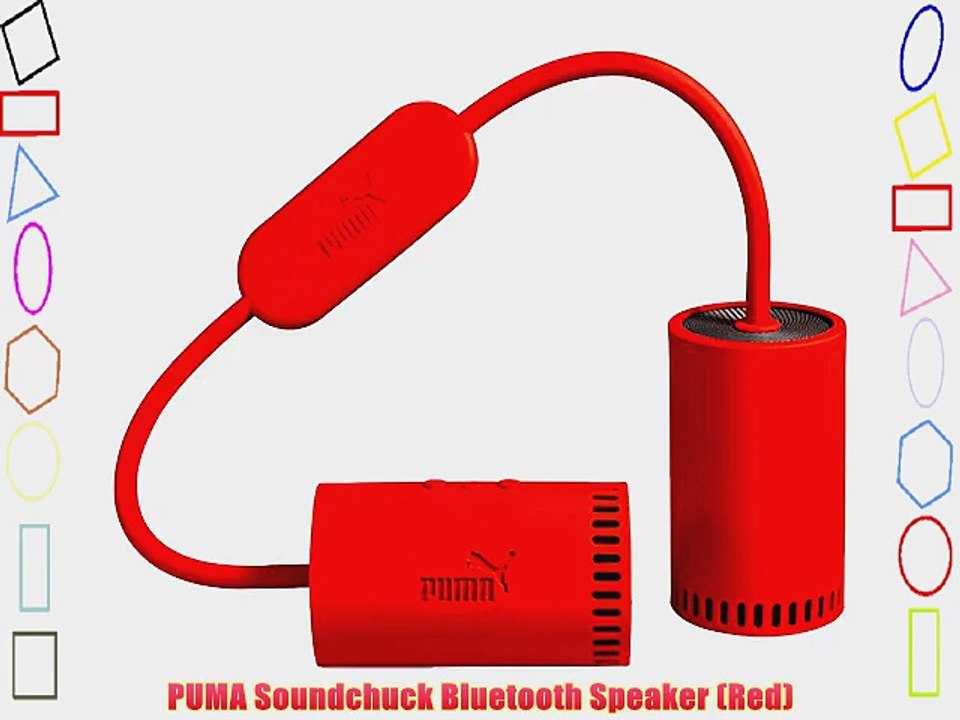 PUMA Soundchuck Bluetooth Speaker (Red)