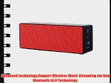 [Freeker] Bluetooth Speaker Handsfree TF card Touch-Sensitive Controls Stereo Dual Bass Sound