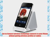 FAVI Water Resistant Indoor/Outdoor Wireless Speaker for iPod Touch and iPhone White