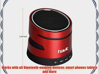 Descargar video: HAVIT? HV-SK452BT Wireless Mini Portable Stereo Bluetooth Speaker Car Speaker Subwoofer Speaker