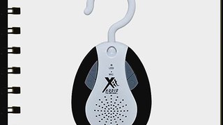 Xit AXTSSBK Waterproof Shower Bluetooth Speaker and Radio with Microphone Black/White