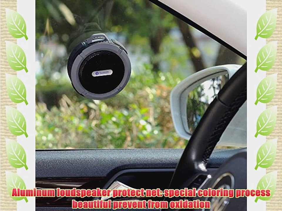 ZhiZhu? Muti-function Wireless Bluetooth 3.0 Speakers 5W IPX5 Waterproof Dustproof Shockproof