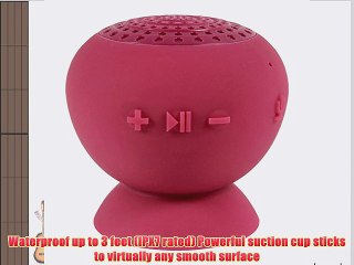 Lyrix Jive Jumbo Waterproof Bluetooth Speaker - Red