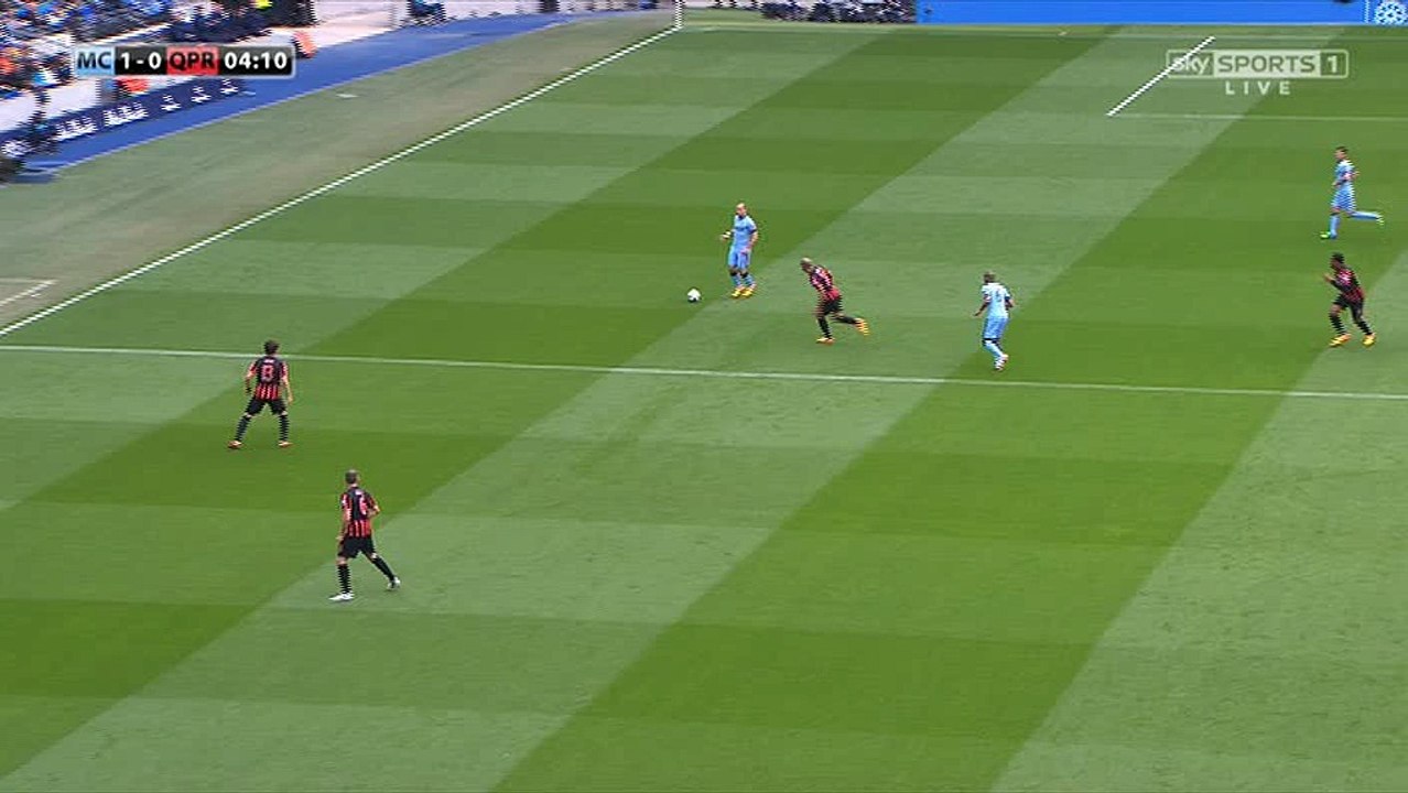 Aguero Goal!!! Manchester City 1-0 QPR  ~ [Premier League] - 10.05.2015