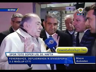 Duran Akbulut Fenerbahçeli futbolculara sitem etti.