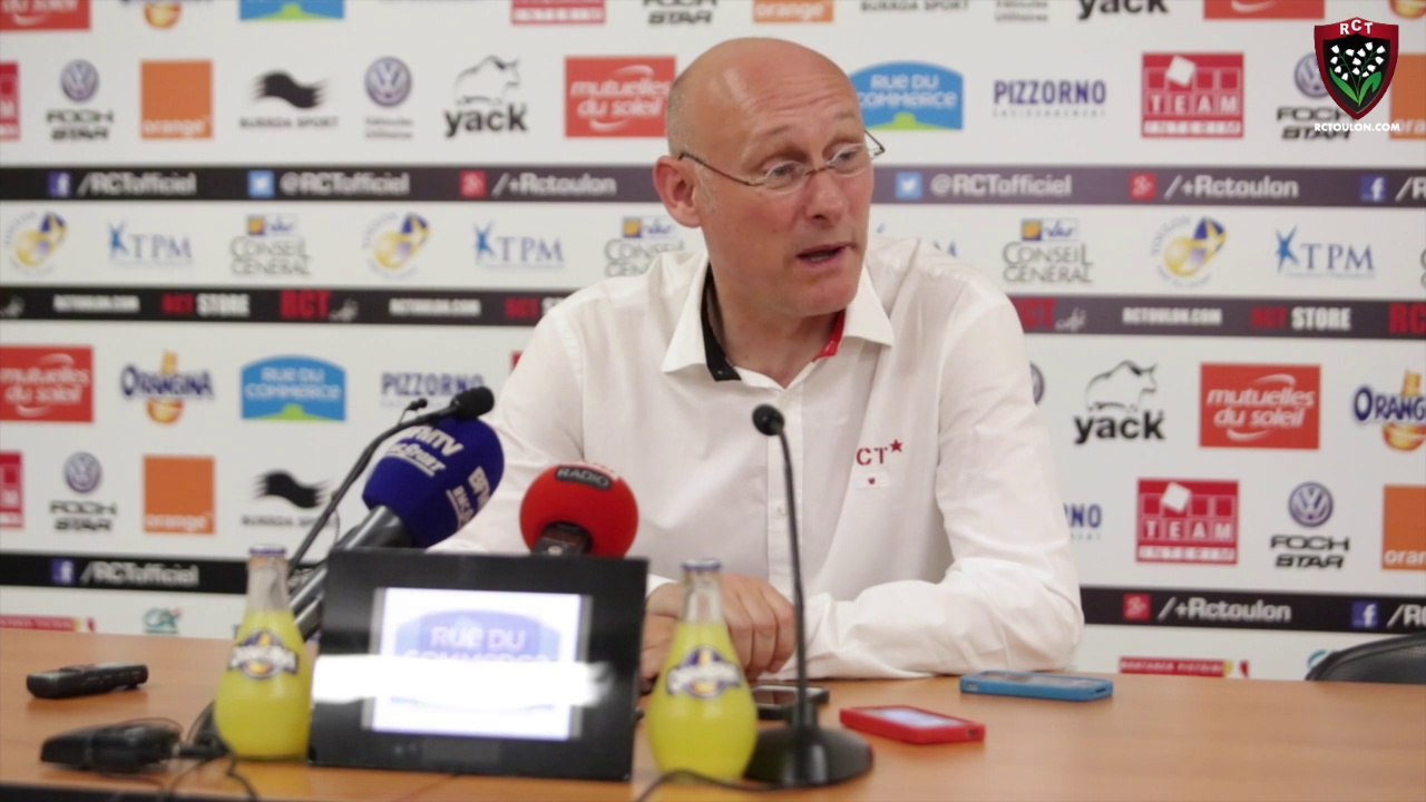 Après-match Toulon - Castres - TOP14 J24