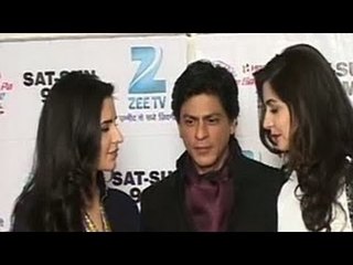 KING Khan - Katrina-Anushka on the sets of 'Sa Re Ga Ma Pa' Event