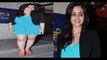 Sexy Alia Bhatt In Mini Blue Dress Exposing Hot Legs @ 