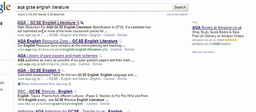 GCSE English Literature Revision - A* Writing about poetry