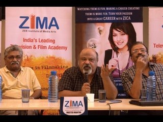 Saurabh Shukla ADVICES Students @ ZEE Institute Of Media & Arts-  Zima