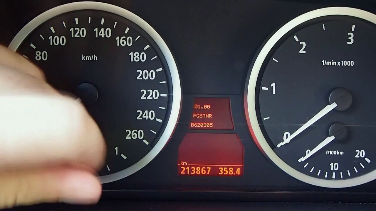 BMW e60 variklio temperaturos patikrinimas / sk...