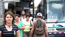 Finding a Bus in San Jose, Costa Rica