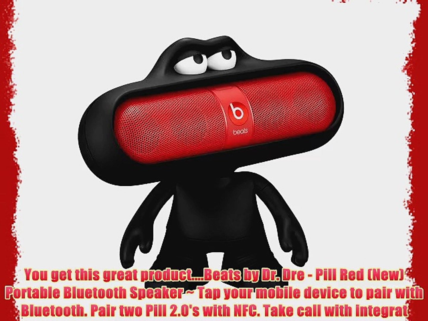 red beats pill speaker