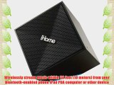 iHome IDM11B Rechargeable Portable Bluetooth Speakers with Speakerphone - Retail Packaging