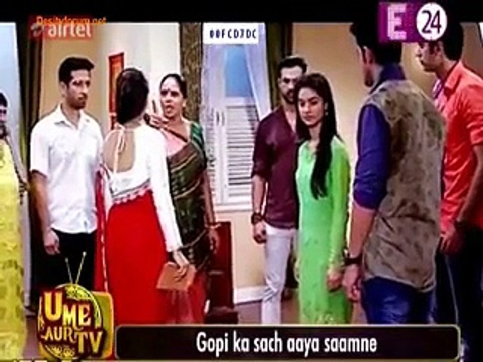 Saath Nibhana Saathiya 9th May 2015 Gopi Ko Di Vidya Ne Dhaka Aur De Dali Gaaliy