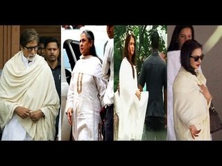 Amitabh, Jaya, Aishwarya & Rekha Pays TRIBUTE To Yash Chopra's Death