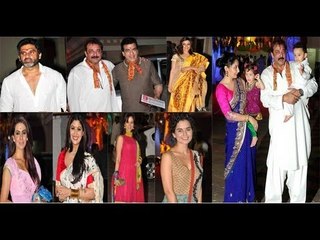 Sanjay - Manyata's 'Mata Ki Chowki' During Navratri