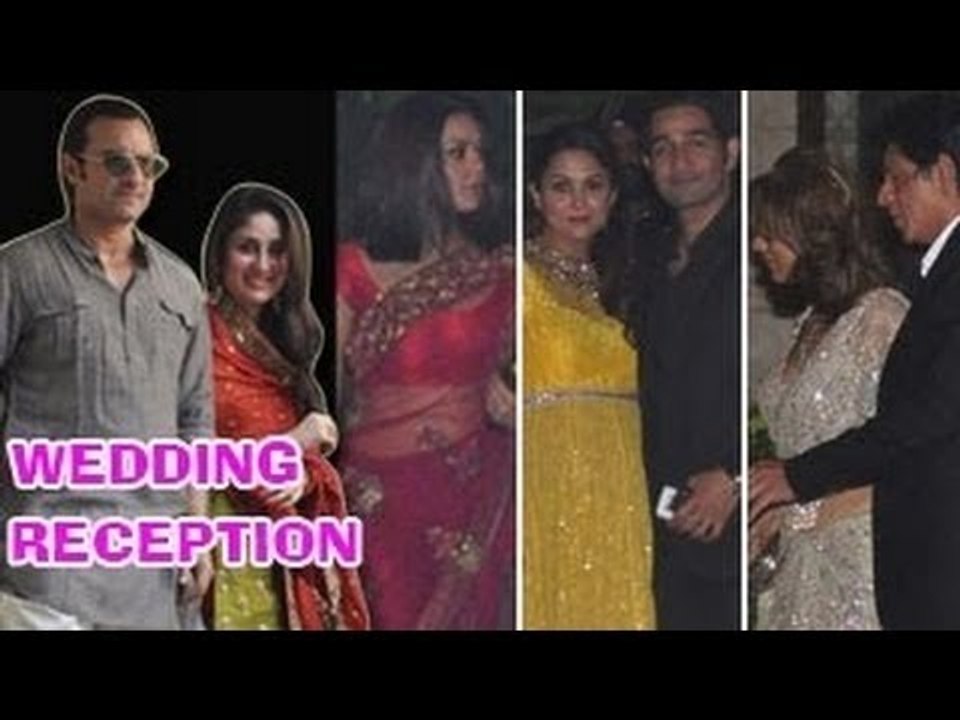 B-town Celebs Attend SAIF - KAREENA Wedding Party