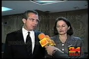 1997. Compilaciones. Televisa. Ernesto Zedillo da condolencias a Emilio Azcárraga Jean.